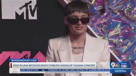 Peso Pluma receives death threats ahead of Tijuana concert, officials say